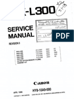 Canon l300 Service Manual