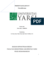 Presentasi Kasus Iv Neurofibroma: Bagian Kepanitraan Bedah Fakultas Kedokteran Universitas Yarsi Rsud Arjawinangun