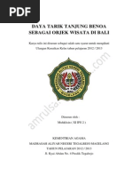 Download Karya Tulis Tanjung Benoa by Sani Sp SN204504088 doc pdf