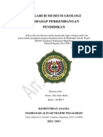 Download KaryaTulisMuseumGeologibySaniSpSN204504853 doc pdf