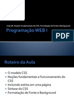 Programacao Web Aula 08