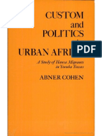 07 - Abner Cohen - Custom and Politics in Urban Africa(1)