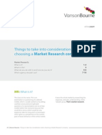Vanson Bourne White Paper: Market Research