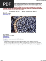 Cancer is DEAD Cancer Cure...