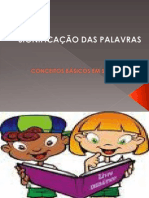 Conceitos Básicos em Semântica