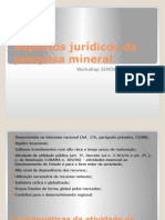 Aspectos Jurdicos Da Pesquisa Mineral