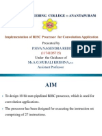 RISC Processor Design Description