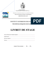 Livret de Stage