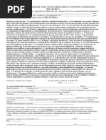 TERMO DE RESPONSABILIDADE  PARA USO DO MEDICAMENTO CONTENDO A SUBSTÂNCIA SIBUTRAMINA