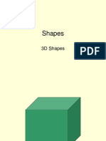 3D Shapes