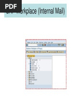 SAP Workplace (Internal Mail)