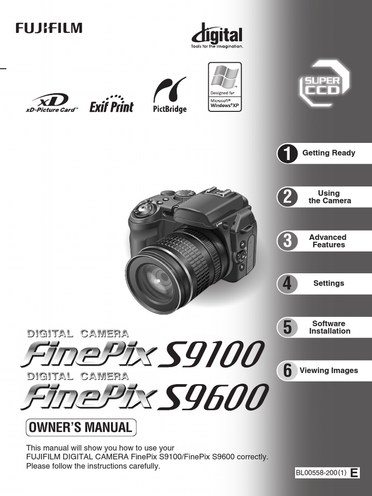 Fuji Finepix S9600 Manual Pdf