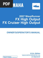 Download 2007 Yamaha Wave Runner FX FX HO Service Manual by johnnieo27 SN20456115 doc pdf
