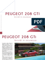PEUGEOT 208 GTI. Brividi in sicurezza.