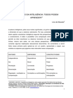 A questão da inteligência - todos podem aprender