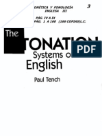 3-The Intonation. Systems of English. Paul Tench (166cop) A4-V PDF