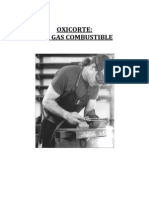 Tema de Seguridad de Oxicorte Con Gas Combustible PDF