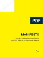 Manifesto Poro