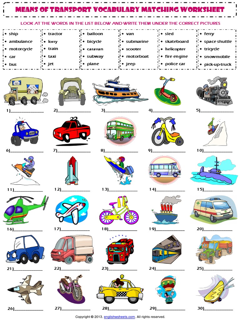 means-of-transport-vocabulary-matching-exercise-worksheet