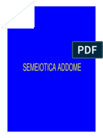 Semeiotica Addome