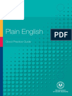 Plain English Guide