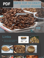 josh s top 10 crazy exotic foods