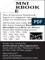 Princeton Yearbook Agency Advertisement