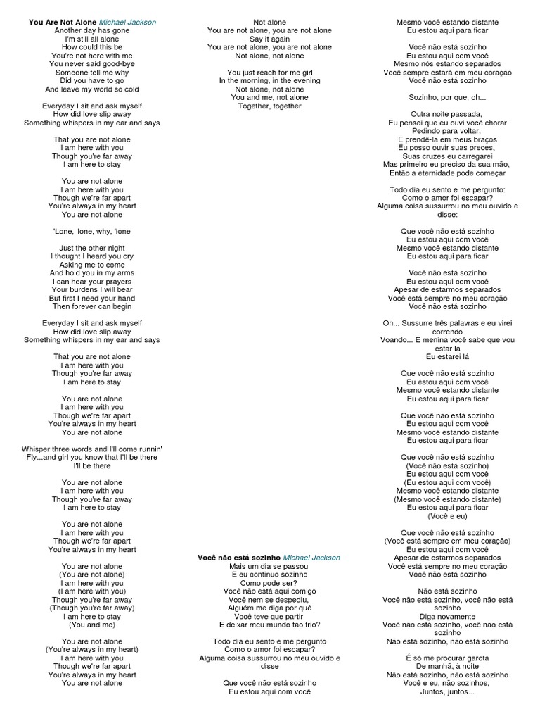 Annsbert You Alone Lyrics