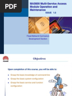 Ma5600 Multi Service Access Module Operation and Maintenance