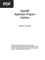 OpenMP4.0.0 Application Program Interface