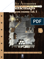 RPG d20 D&D 3E 3.5E Battlemaps Vol 1 Dungeon Rooms