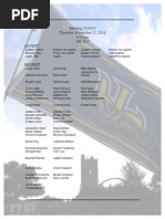 Meeting Minutes - Nov 21