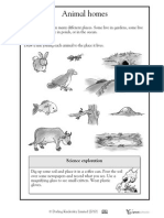 Animals 23 Habitats Homes PDF
