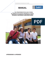 Manual Tsu 2013 Aprender A Aprender PDF
