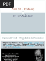Aula 03 - PSICANÁLISE