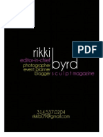 Rikki Byrd Portfolio