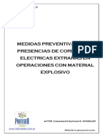 32 Medidas Preventivas Ante Presecia de Corrientes Elc3a9ctricas Extrac3b1as en Operaciones Con Material Explosivo