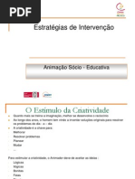 Estratégias de Intervenção_Animação Sócio-educativa