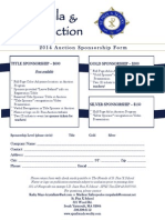 Auction Sponsorship 2014 PDF