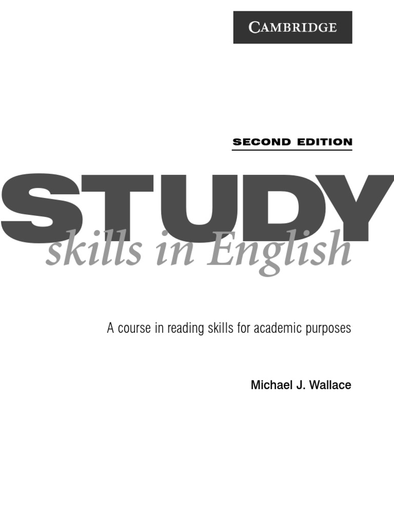 Skills in English: Study | PDF