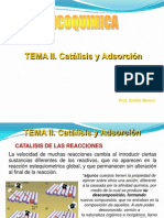 Tema II. Adsorcion y Catalisis