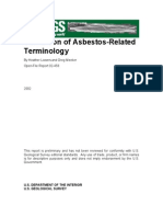 Tabulation of Asbestos Related Terminology OFR 02 458 508