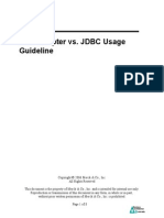 ADB Adapter Vs JDBC Palette Guidelines