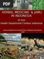 Herbal Medicine in Indonesia