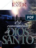 A.W. Tozer - El Conocimiento Del Dios Santo