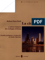 28772279 Park Robert Ezra La Ciudad y Otros Ensayos de Ecologia Urbana