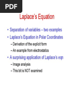 Solving Laplace Equation