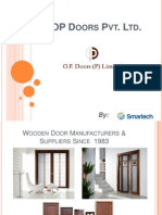 Wooden Doors Manufacturers - OP Doors