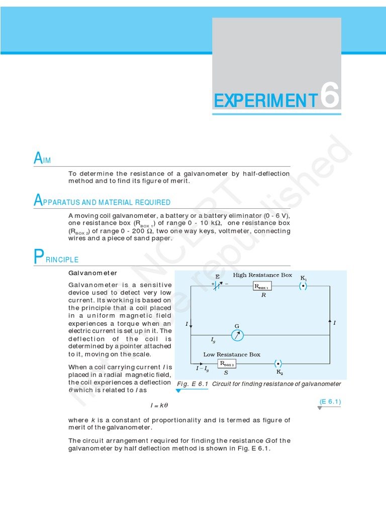 CBSE Physics Lab Manual Part 3 | Electronics | Manufactured Goods