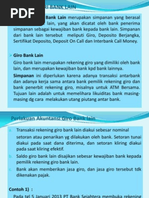 Simpanan Dari Bank Lain